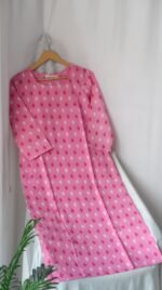 Sweetheart Pink Kurta - Daily Essential - Image 2
