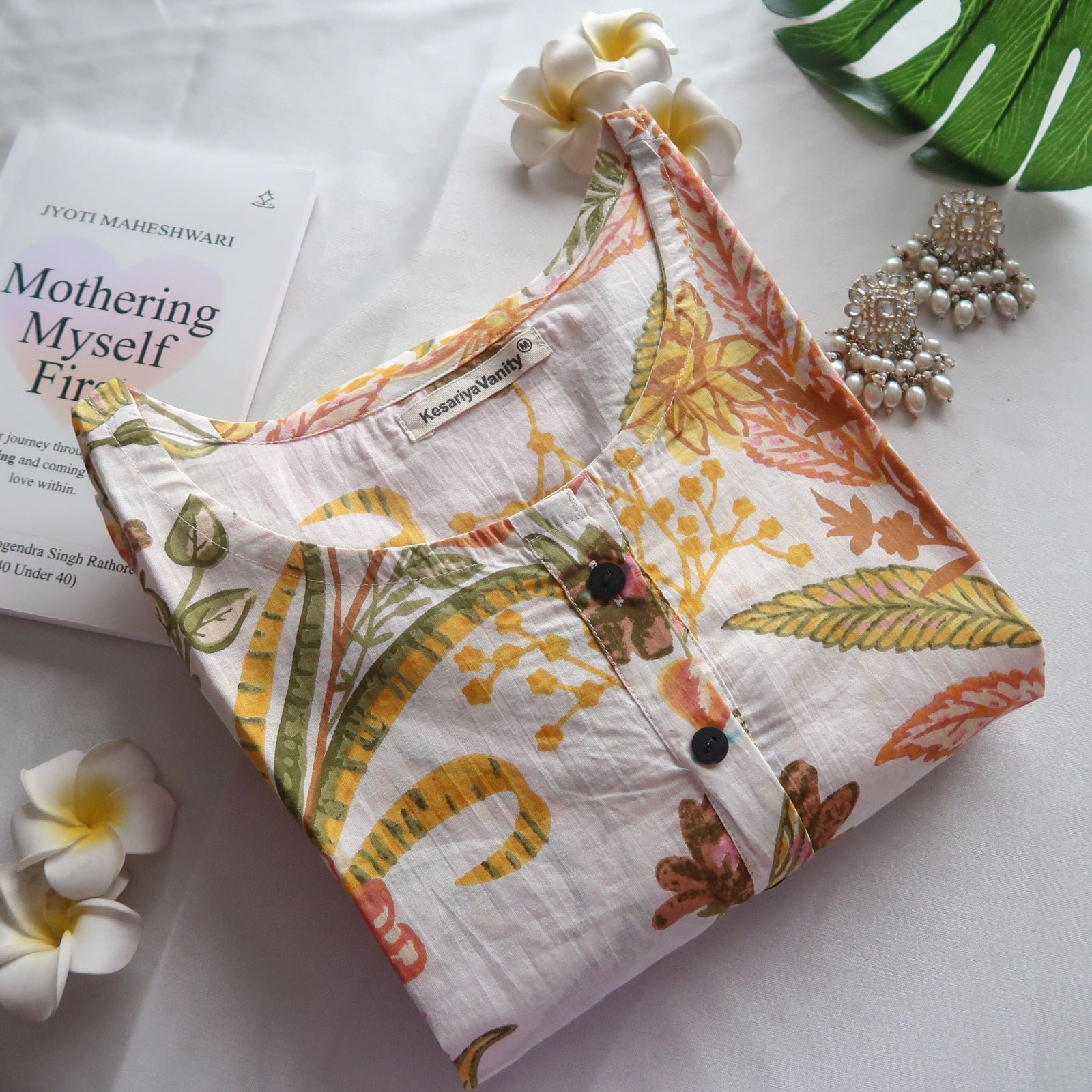 0C3A47FF-D867-4035-8274-296F4C634FE0-2.jpg Cream Pattern Kurta - Daily Essential - Image 1