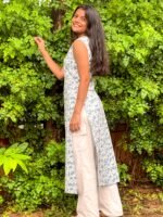 Water Orchids Kurta - SALE - Image 2