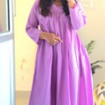 Minimal Lavender Bloom Suit Set