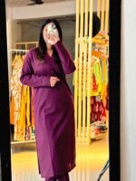 Eggplant Elegance Suit Set - Image 3