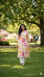 Pastel flora Suit Set - Chhaav 2.0 - Image 2