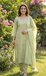 Matcha floral Suit set - phool - Image 2