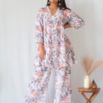 Jasmine Mist Suit Set - Nazakat