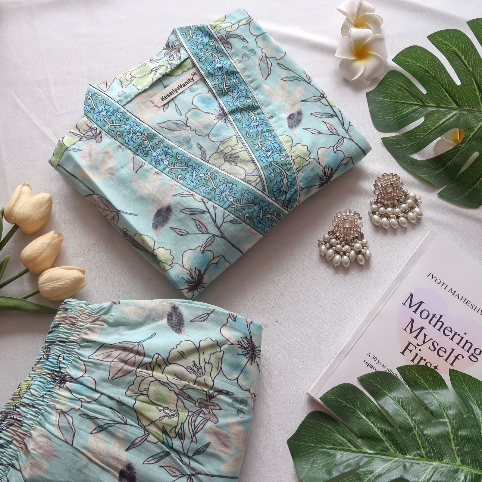 A078E521-0791-4E53-B837-AE6AFCB01600-2.jpg Aqua Blossom Suit Set - Raahat6.0 - Image 1