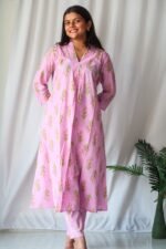 Lush Pink Suit Set - Raahat4.0 - Image 2