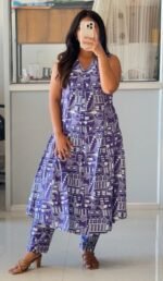 Retro Purple Comforter Suit Set - Image 2