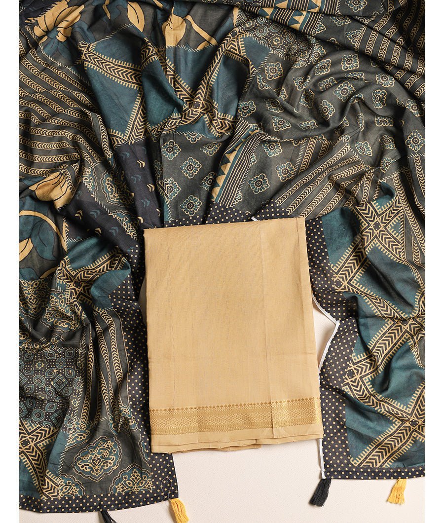 Fabloe-15947-2.jpg COTTON KALAMKARI SUIT SET - Image 1