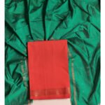 PURE MANAGALGIRI HANDLOOM WITH DUPION SILK DUPATTA