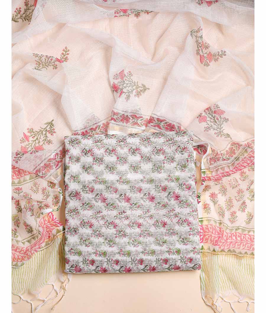 Fabloe-20160-1.jpg PURE COTTON KOTA TOP AND DUPATTA SET - Image 1