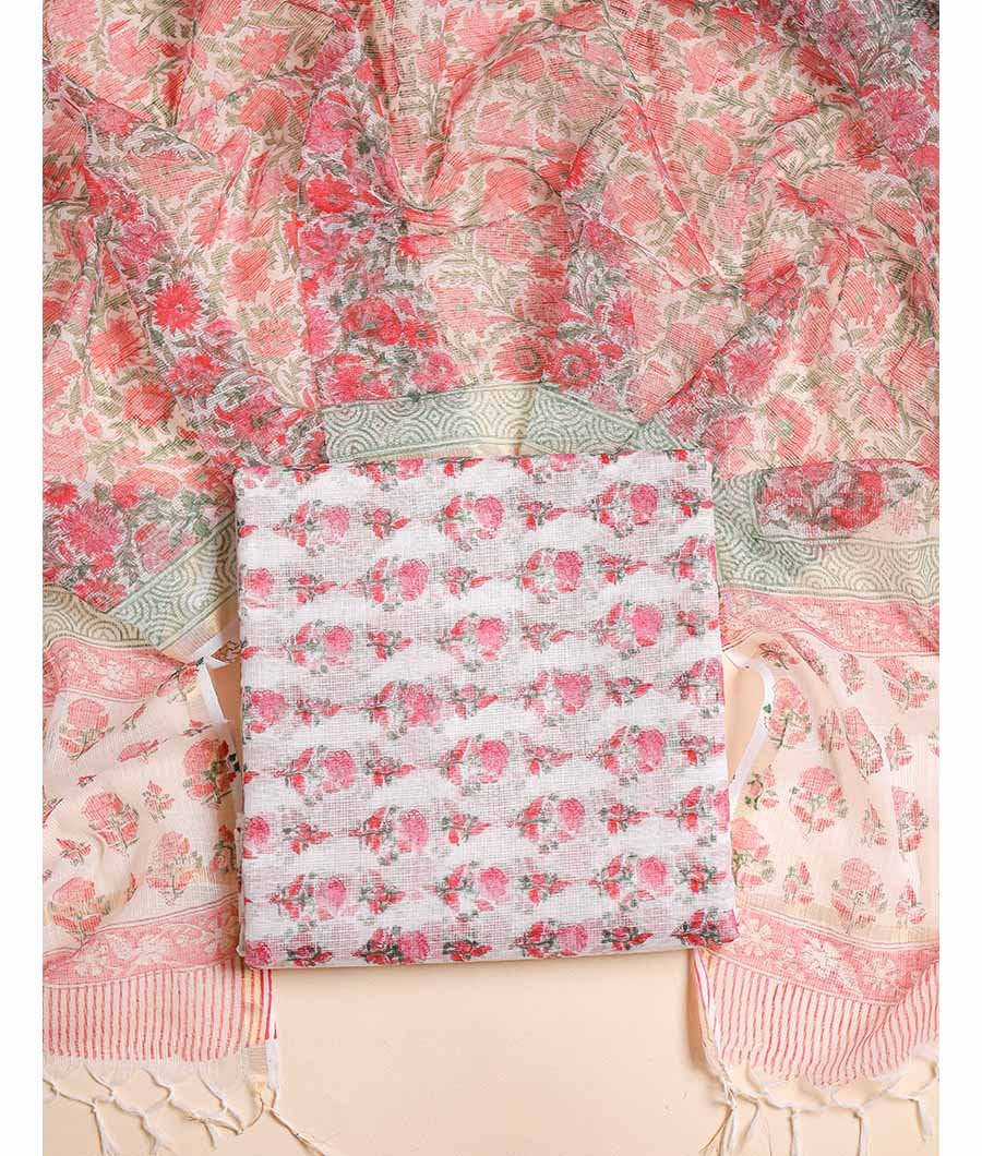 Fabloe-20161-1.jpg PURE COTTON KOTA TOP AND DUPATTA SET - Image 1