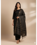 PURE COTTON LUREX SUIT SET - Image 2