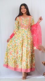 Sandhya Handwork Anarkali Suit Set - Image 3