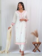 Pastel Handwork Suit Set - Image 3