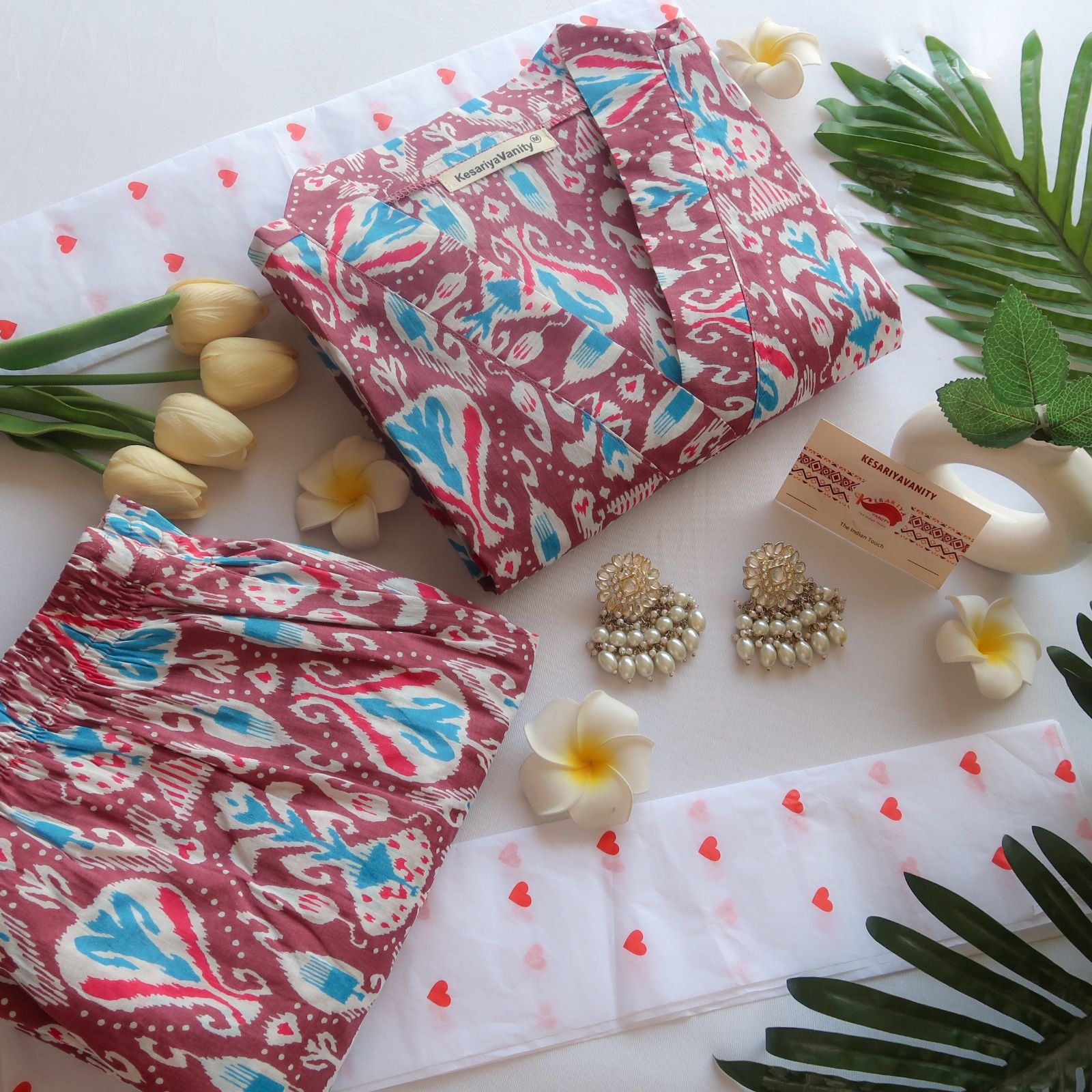 IMG-20241207-WA0020-2.jpg Ikkat Charm Suit Set - Raahat 2.0 - Image 1