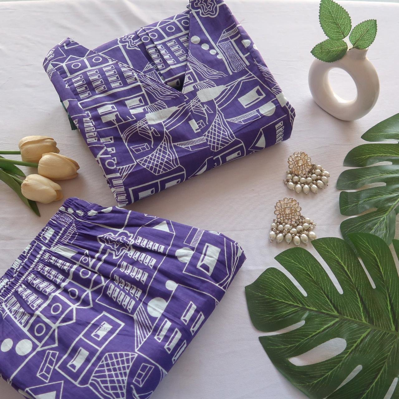 IMG-20250419-WA0186-2.jpg Retro Purple Comforter Suit Set - Image 1