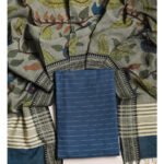 COTTON HANDLOOM WITH HAND PAINTED KALASTHRI DUPATTA